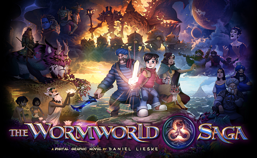 The Wormworld Saga - A Digital Graphic Novel by Daniel Lieske